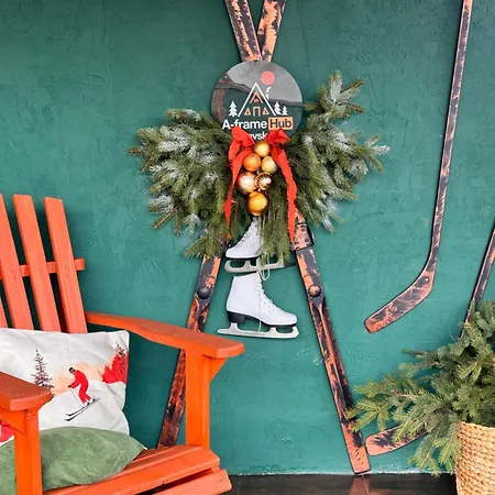 アパート A-frame-hub スラブスク