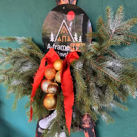 A-frame-hub з форелевою риболовлею