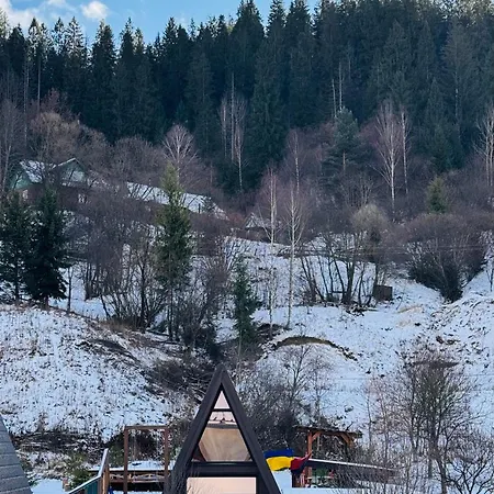 Apartment A-frame-hub з форелевою риболовлею