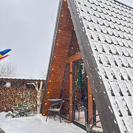 A-frame-hub з форелевою риболовлею Apartment Slavske