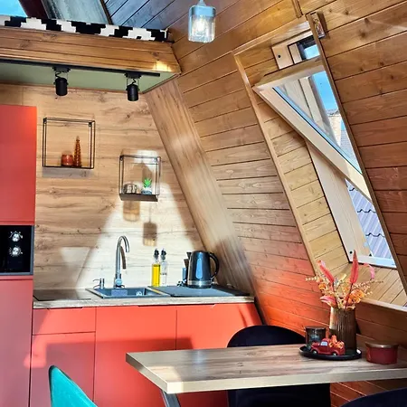 A-frame-hub Lägenhet Slavske