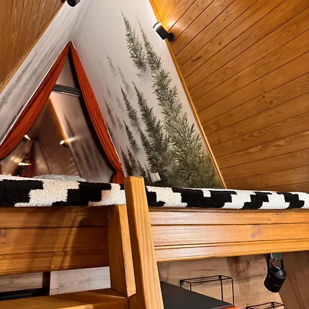 A-frame-hub з форелевою риболовлею Slavske